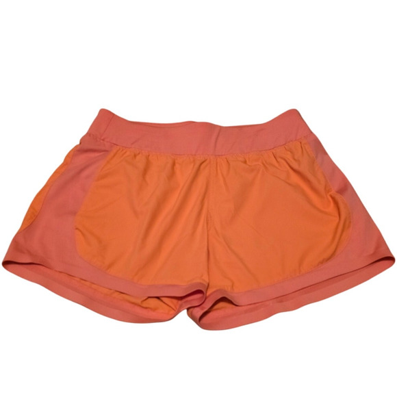 Athleta Orange Athletic Hiking Walking Vacation Trendy Women's Shorts S - Picture 1 of 4